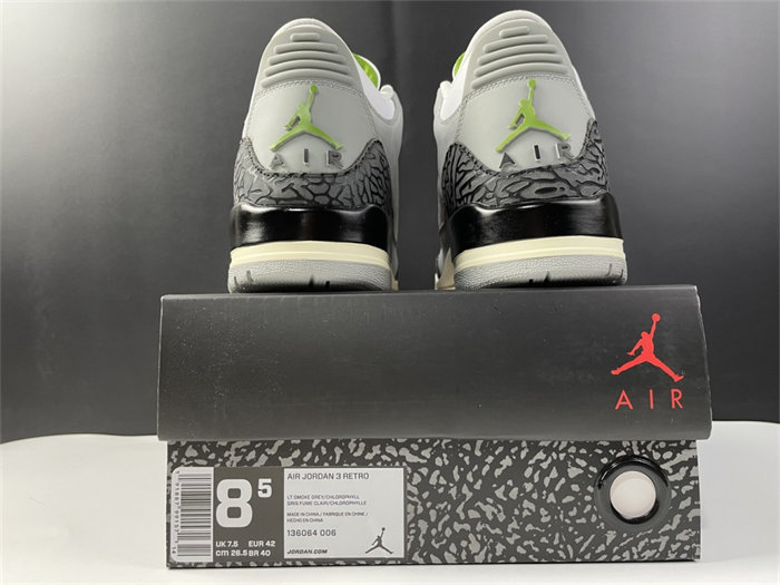 jordan3 Ch10rophyll 136064-006