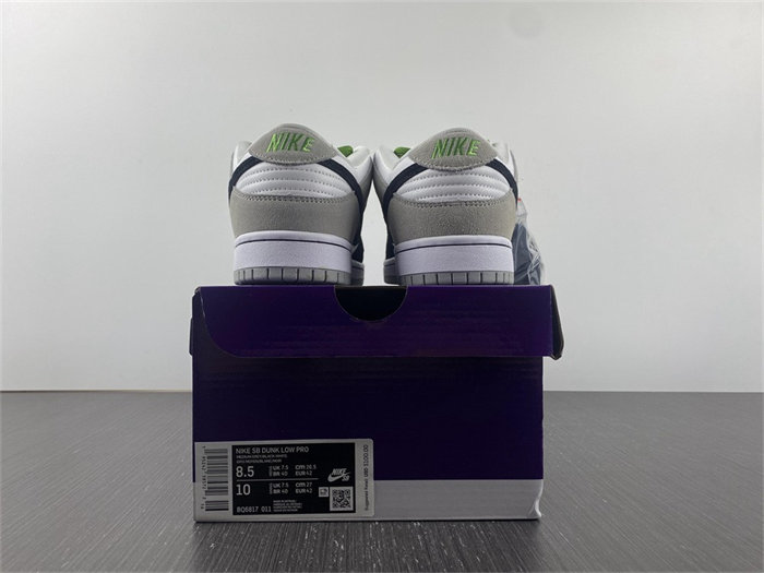 nike sb dunk low Ch10rophyll bq6817 011