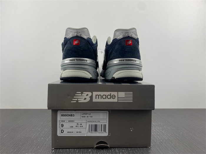 new Ba1an*e 990v3 m1vsa navy denim m990nb3
