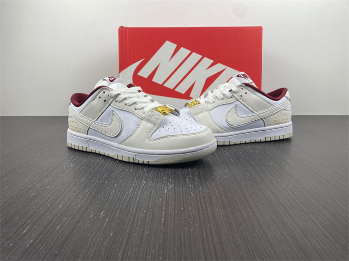 nike dunk low se just do it white phanT0m dv1160-100