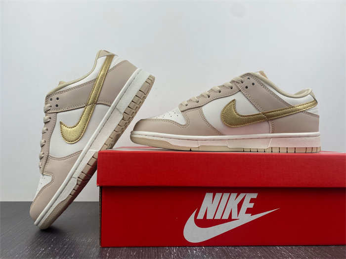 nike dunk low phanT0m metallic gold dx5930-001