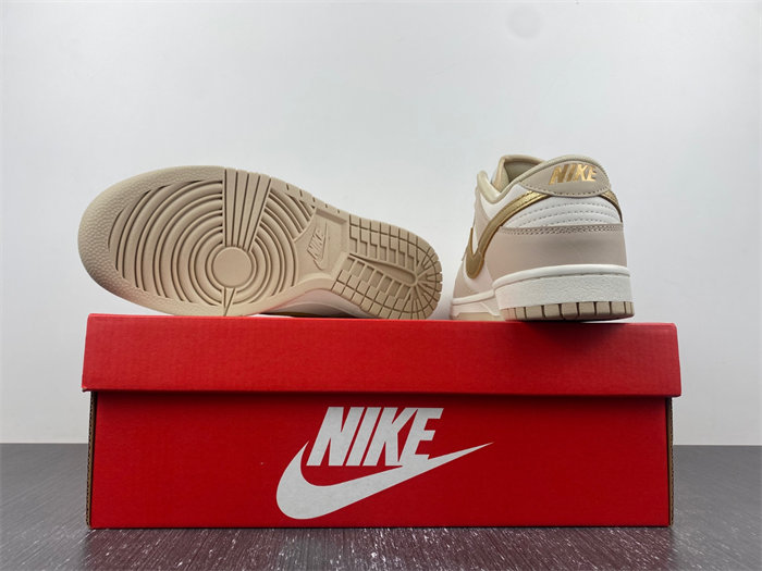 nike dunk low phanT0m metallic gold dx5930-001