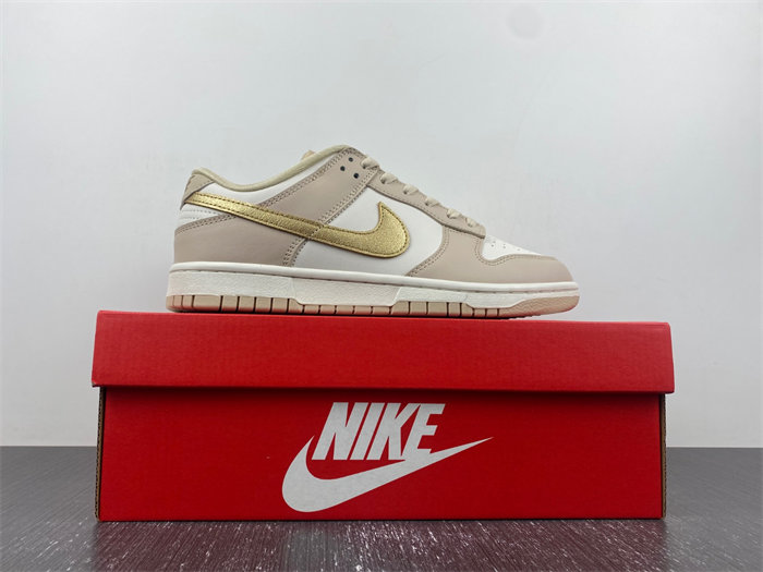 nike dunk low phanT0m metallic gold dx5930-001