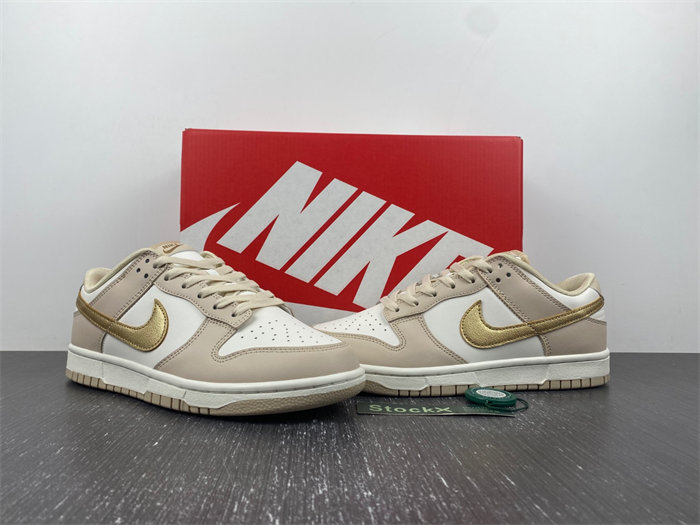 nike dunk low phanT0m metallic gold dx5930-001