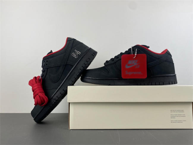 nike sb dunk low Svp*me 94 black hq8487-001