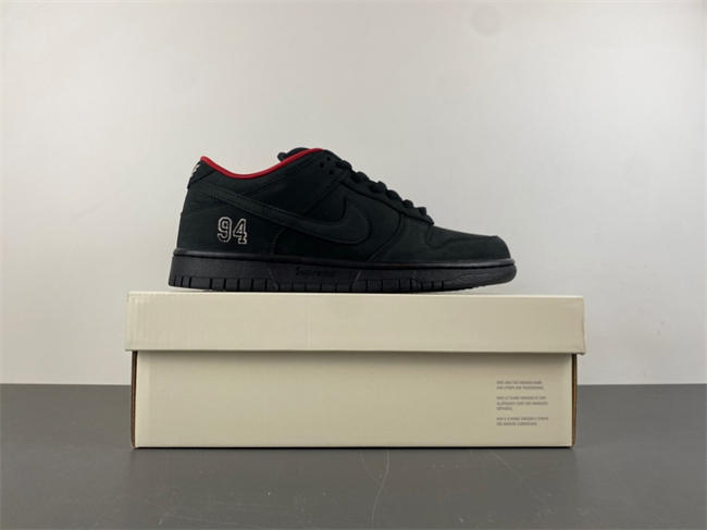 nike sb dunk low Svp*me 94 black hq8487-001